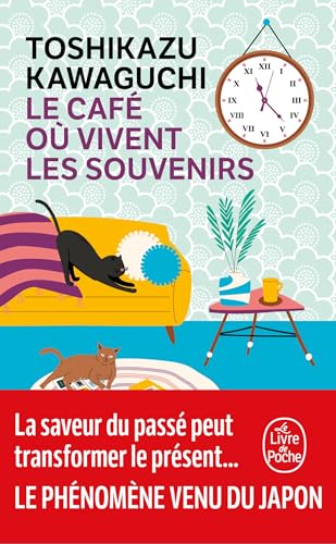 jaquette livre Le Café où vivent les souvenirs