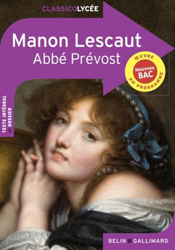 jaquette livre Manon Lescaut