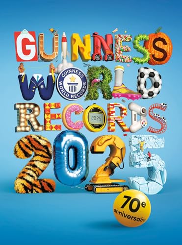 jaquette livre Guinness World Records 2025: 70e anniversaire