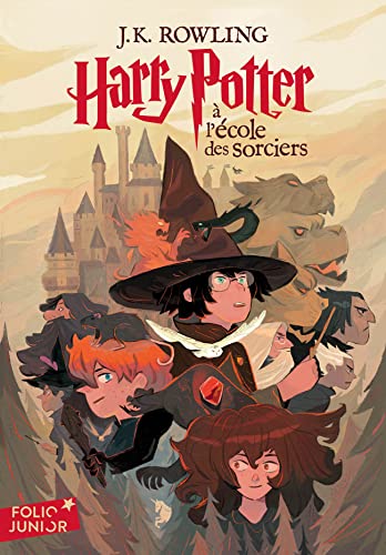 jaquette livre Harry Potter à l'école des sorciers
