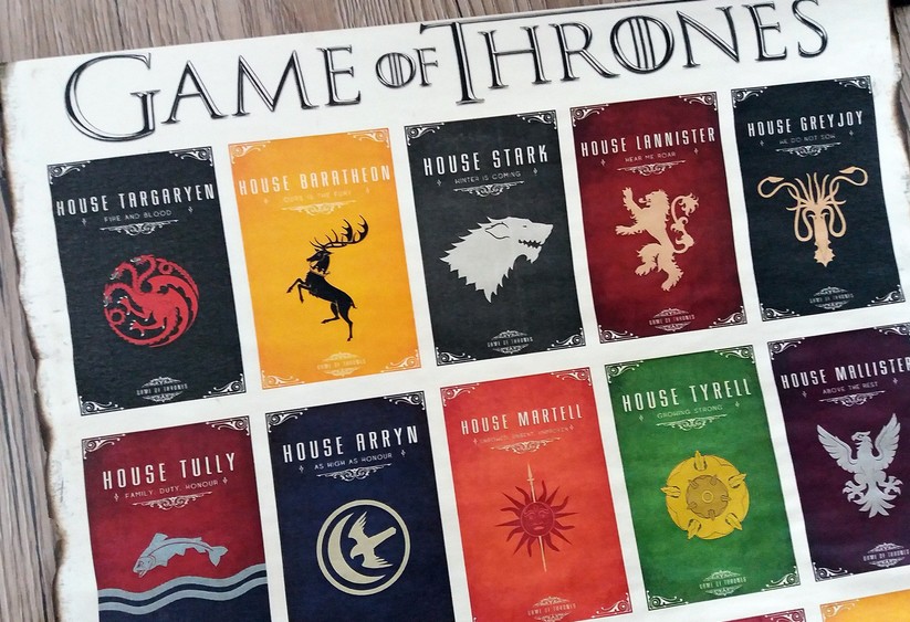 blasons des maisons de GOT
